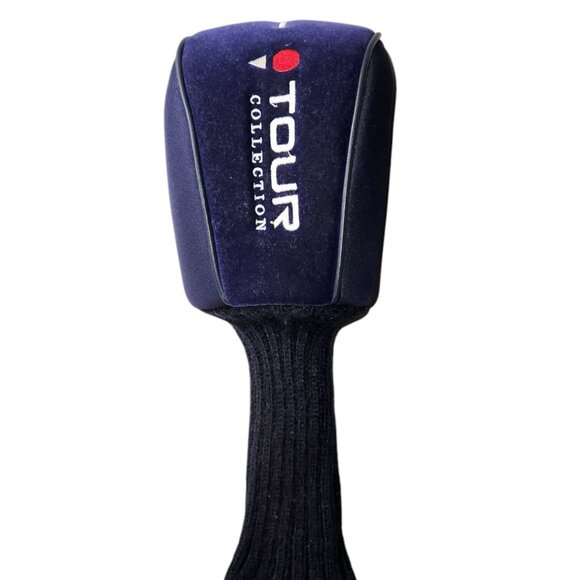 Tour Collection Golf Club Driver Headcover Head Cover Blue White Red Rare - Picture 2 of 3